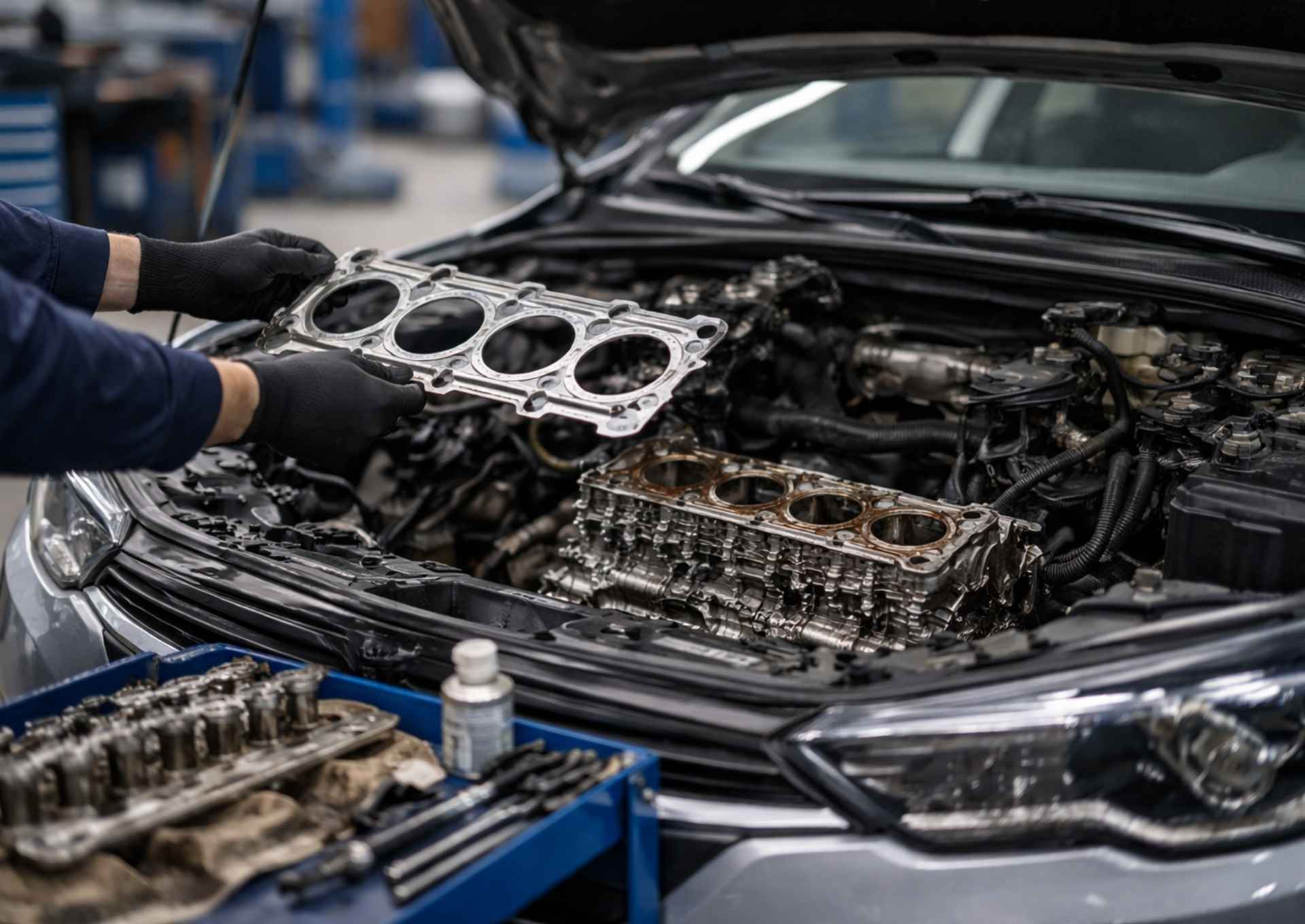 naprawa uszczelki pod głowicą łódź